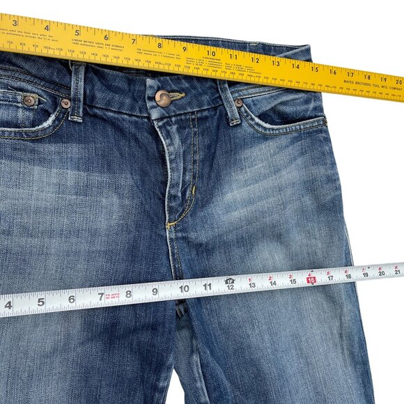 Y2K Joe's Jeans Mid Rise Women's Flared Leg Jeans Tricky Dark Wash Size 29W‎ - Picture 8 of 12